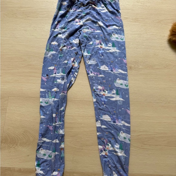 Little Sleepies Ice Princess Girls Pajama Pants Size 7/8 - Picture 5 of 5